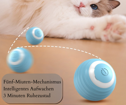 SmartPlay - Der automatische, aufladbare Katzen-Spaßball