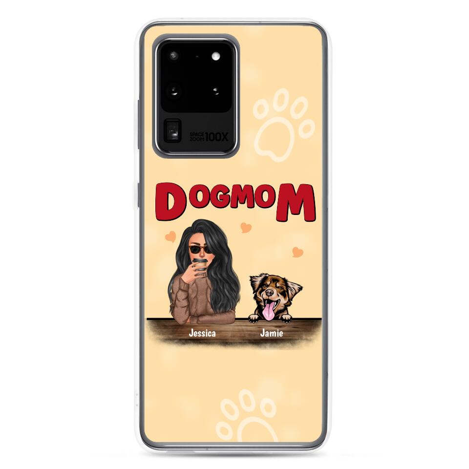 DogMom - Personalisierte Handyhülle (Hund)
