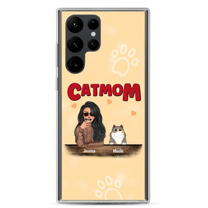 CatMom - Personalisierte Handyhülle (Katze)