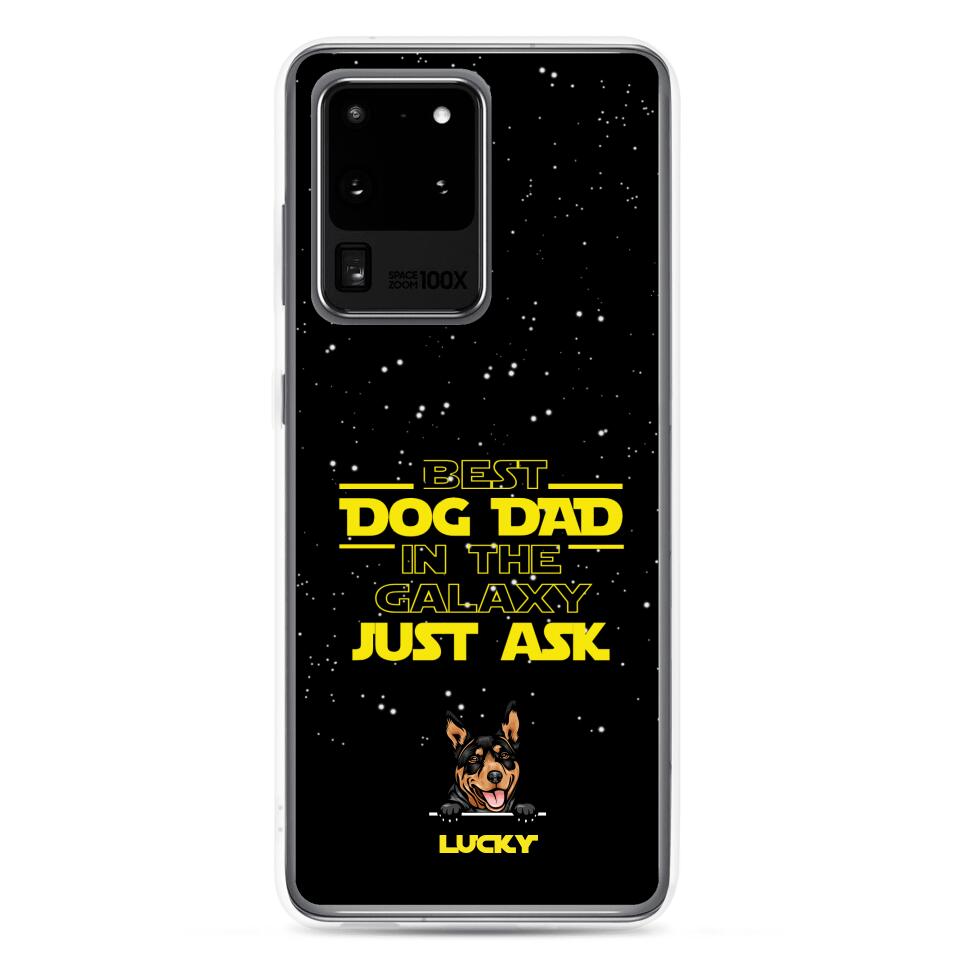 Galaxy Pet - Personalisierte Handyhülle (Hund & Katze)