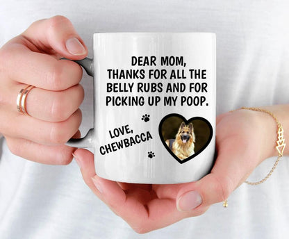 Eigenes Foto - Dear Mom/ Dear Dad - Personalisierte Tasse (Hund & Katze)