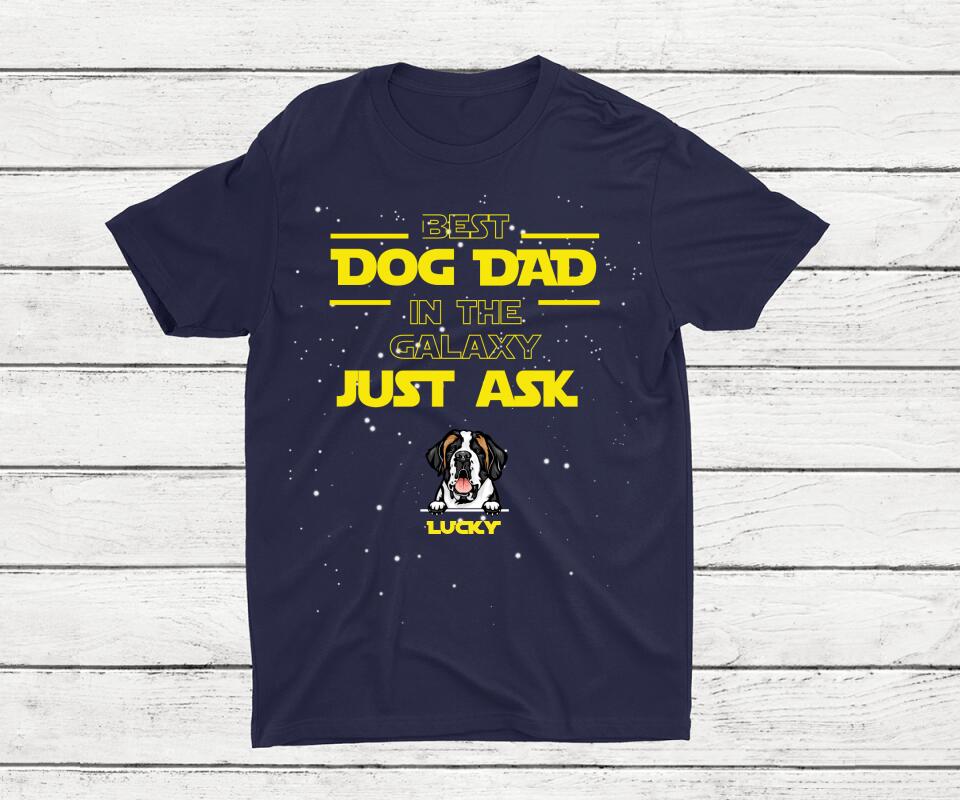 Galaxy Pet - Personalisiertes T-Shirt (Hund & Katze)